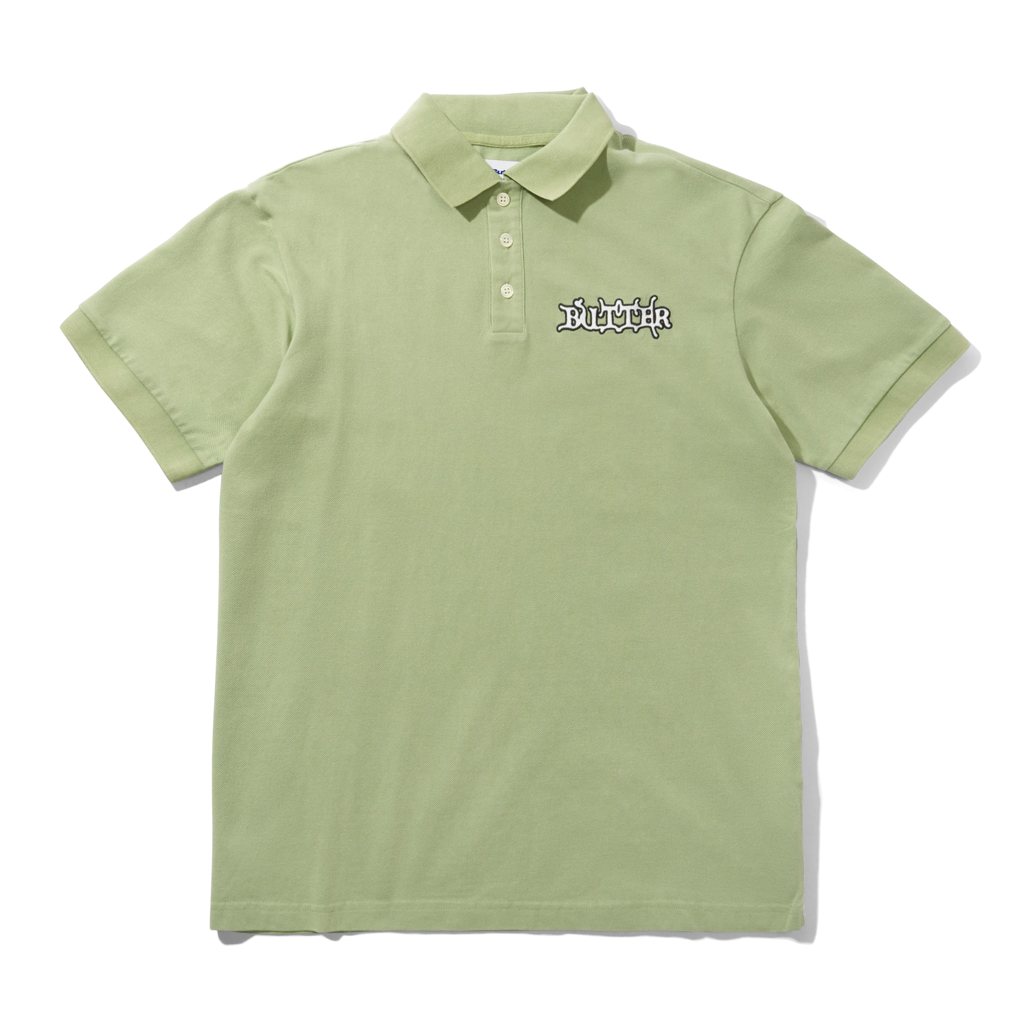 Serif Polo Shirt, Washed Sage