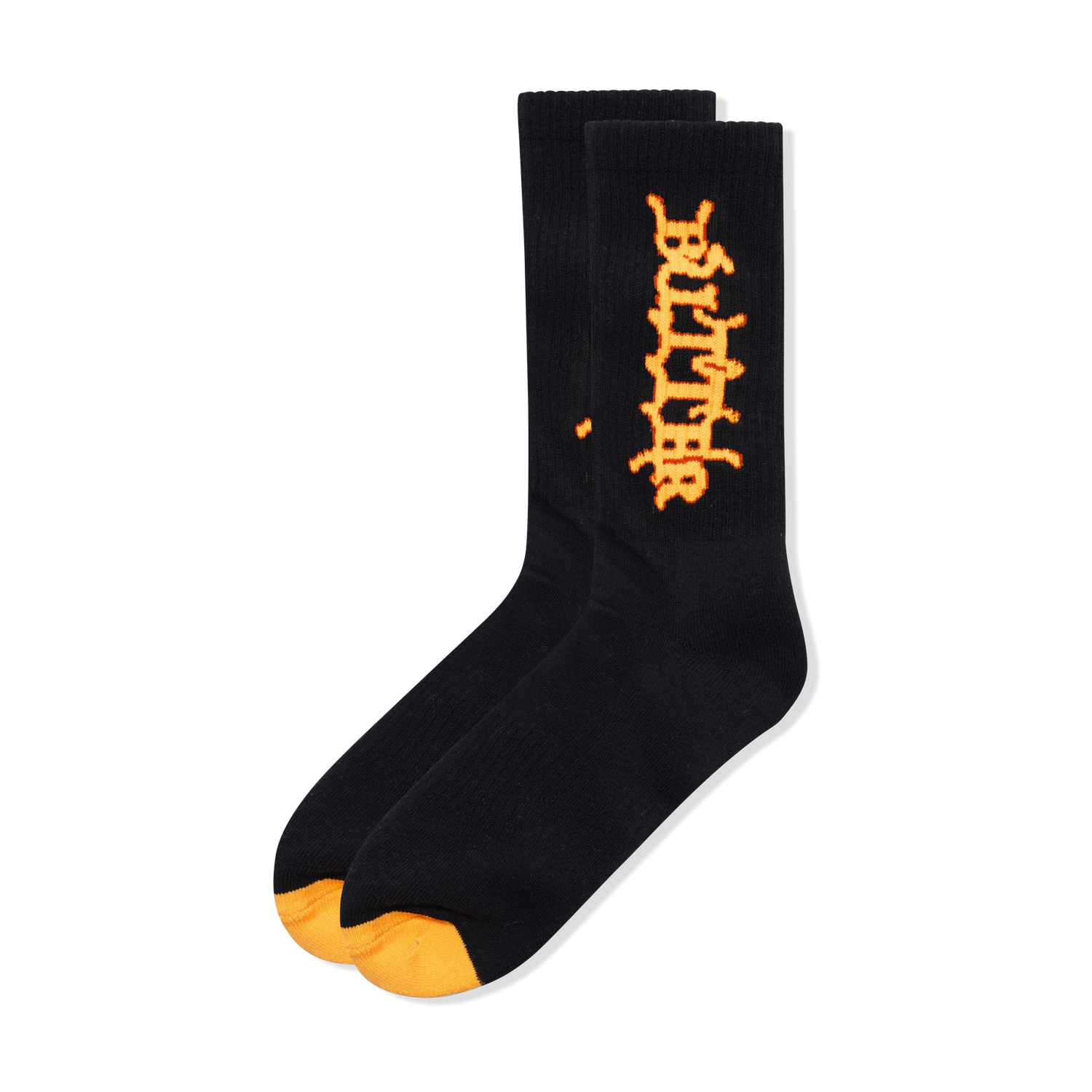 Serif Socks, Black