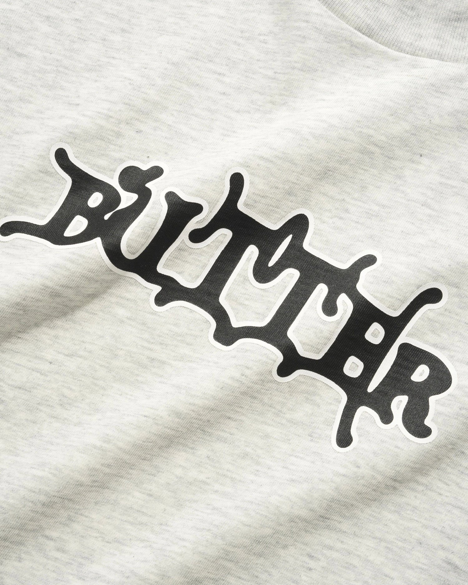 Serif Tee, Ash