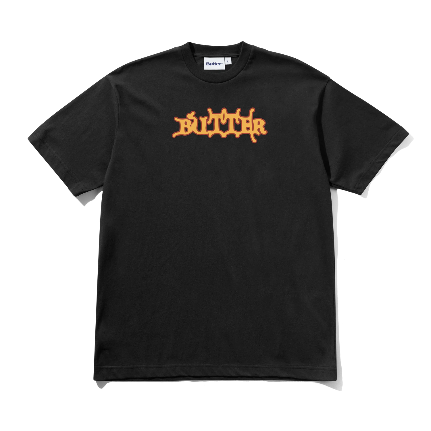 Serif Tee, Black