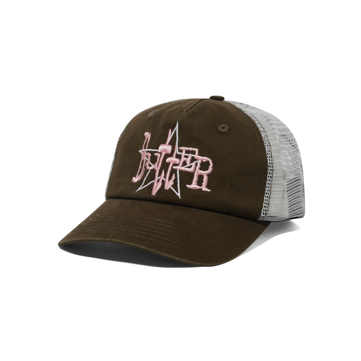 Sigil Trucker Cap, Washed Brown