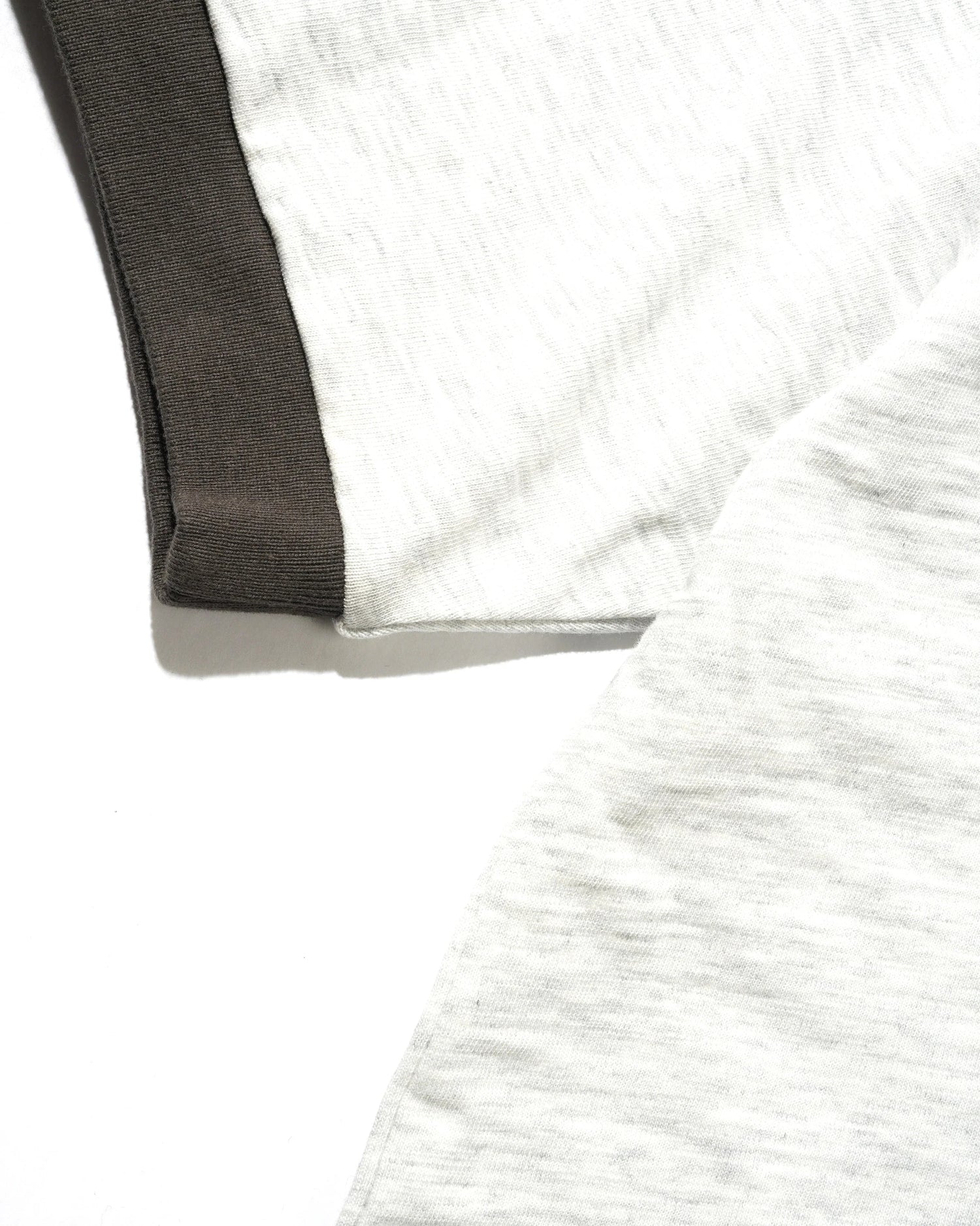 Slub Ringer Tee, Ash