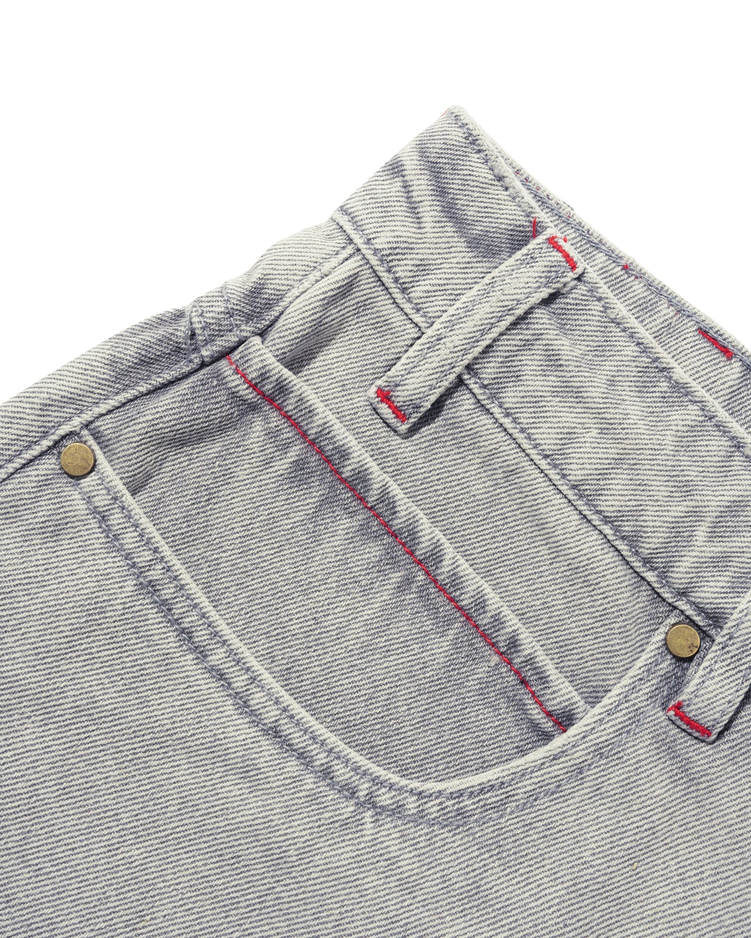 Solar Fade Denim Jeans, Grey Wash