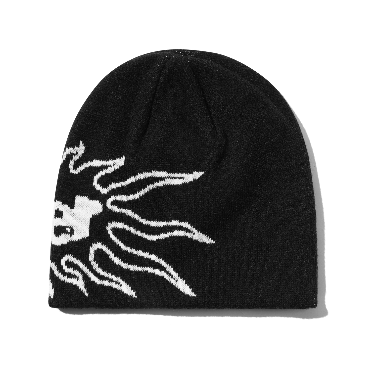 Solar Skully Beanie, Black