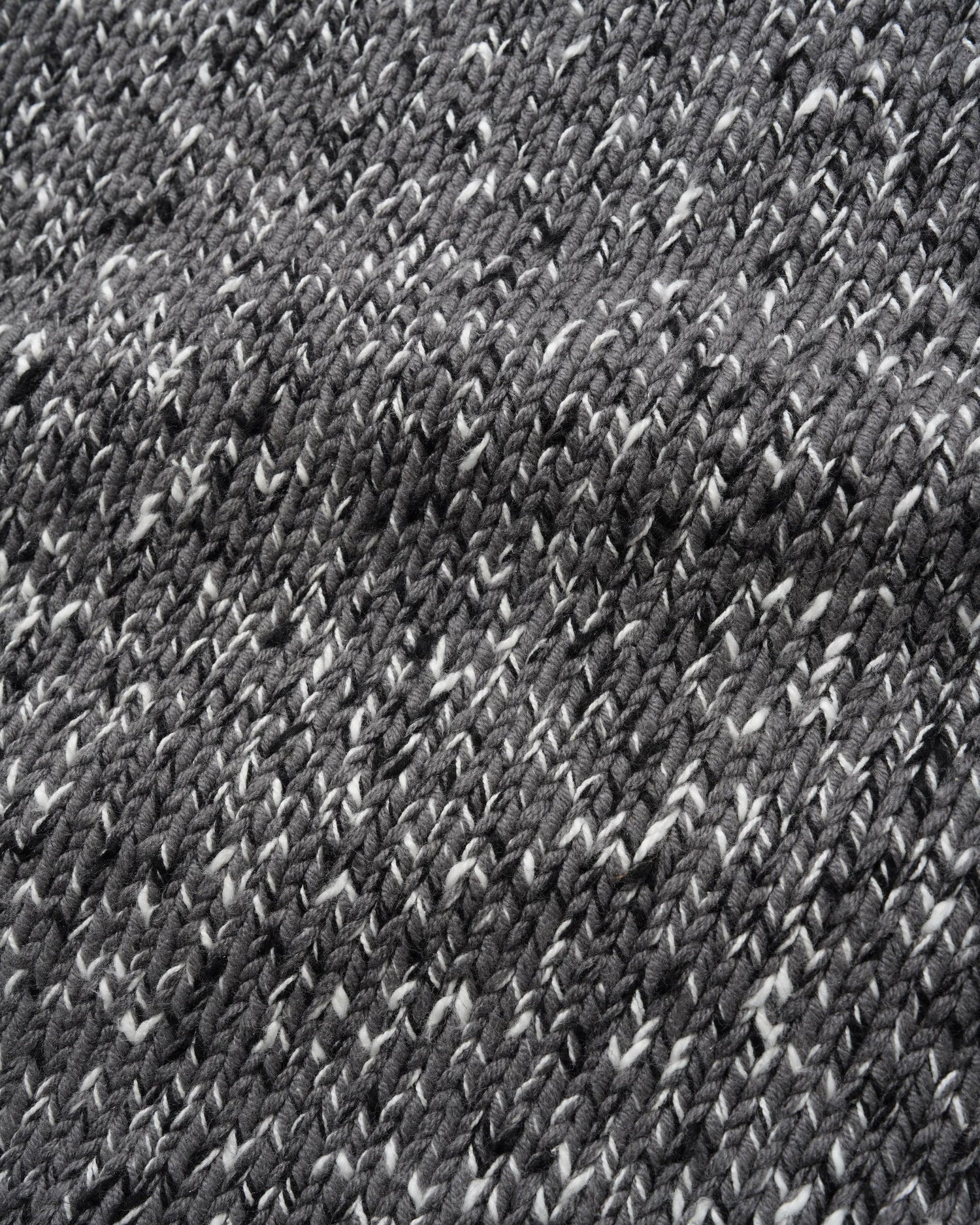 Speckle Knit Sweater, Charcoal