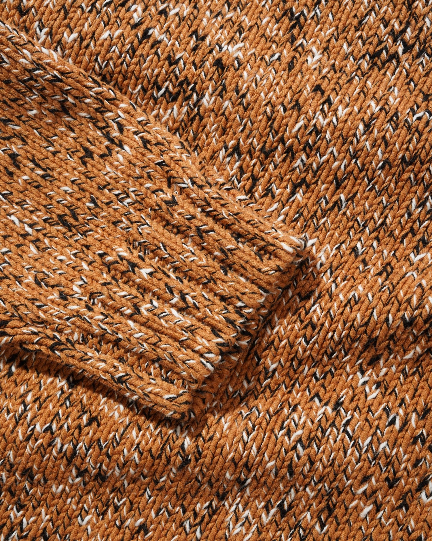 Speckle Knit Sweater, Copper