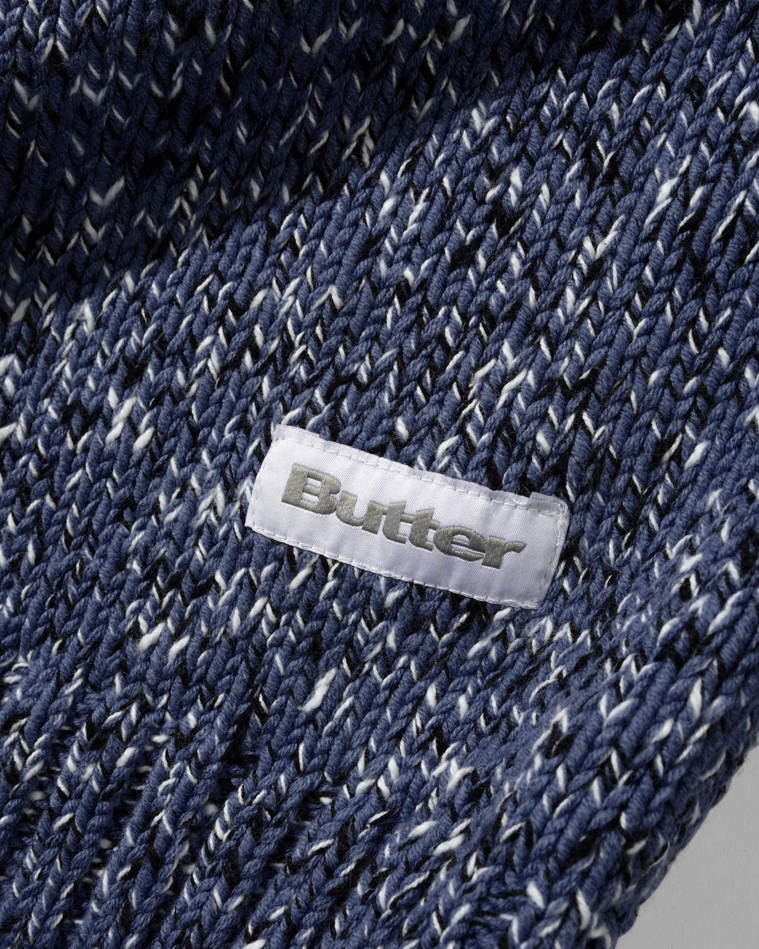 Speckle Knit Sweater, Navy