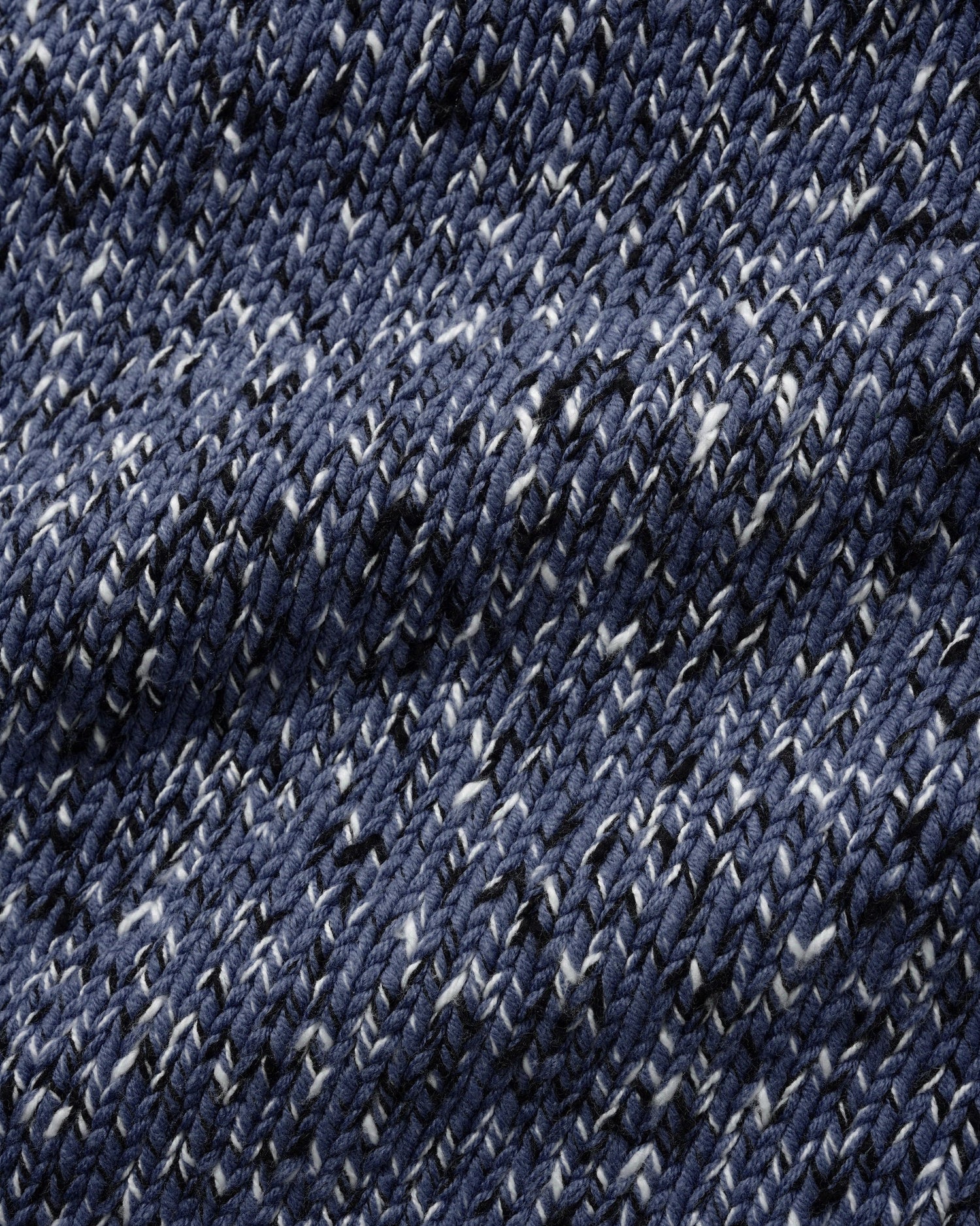 Speckle Knit Sweater, Navy