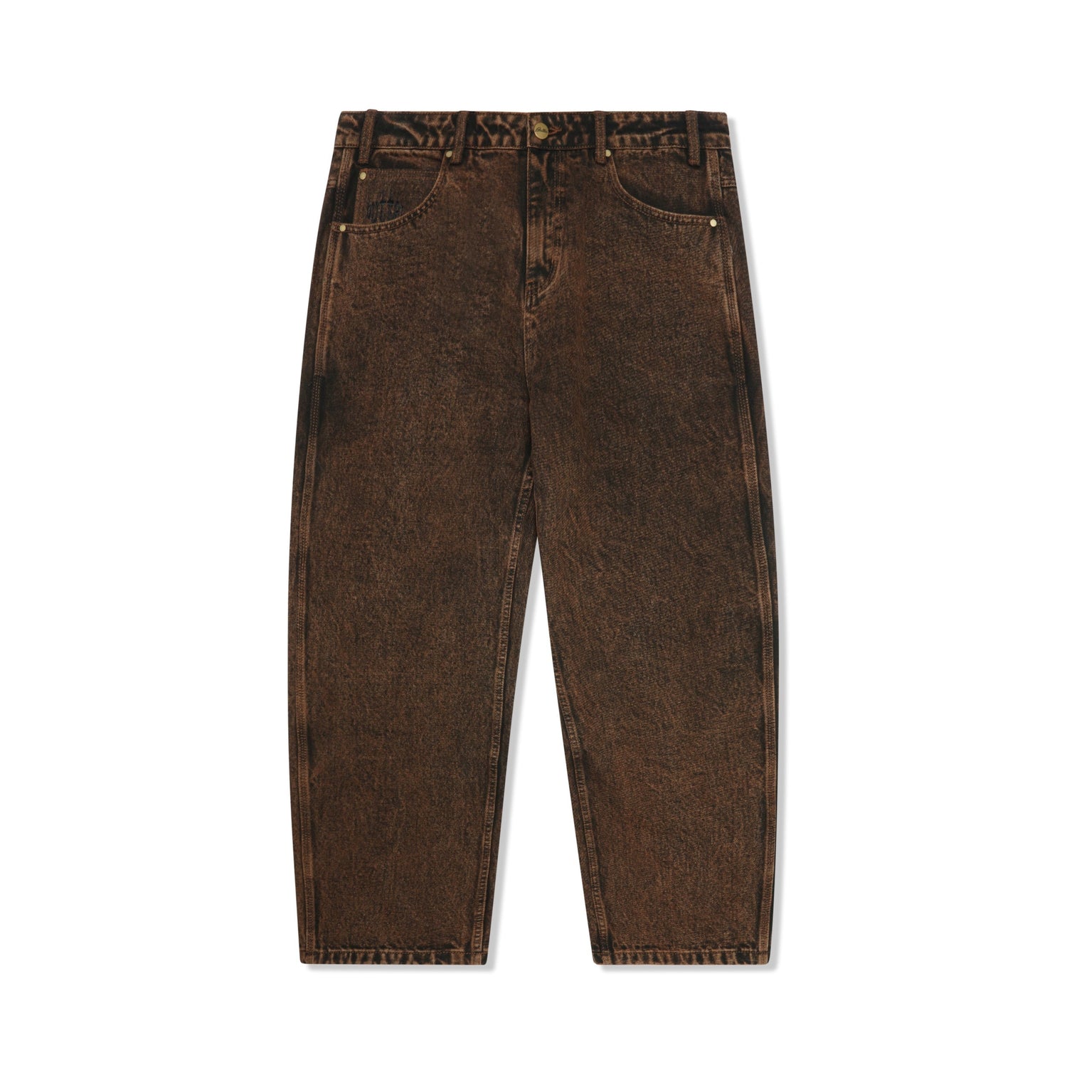 Spider Denim Jeans, Acid Brown