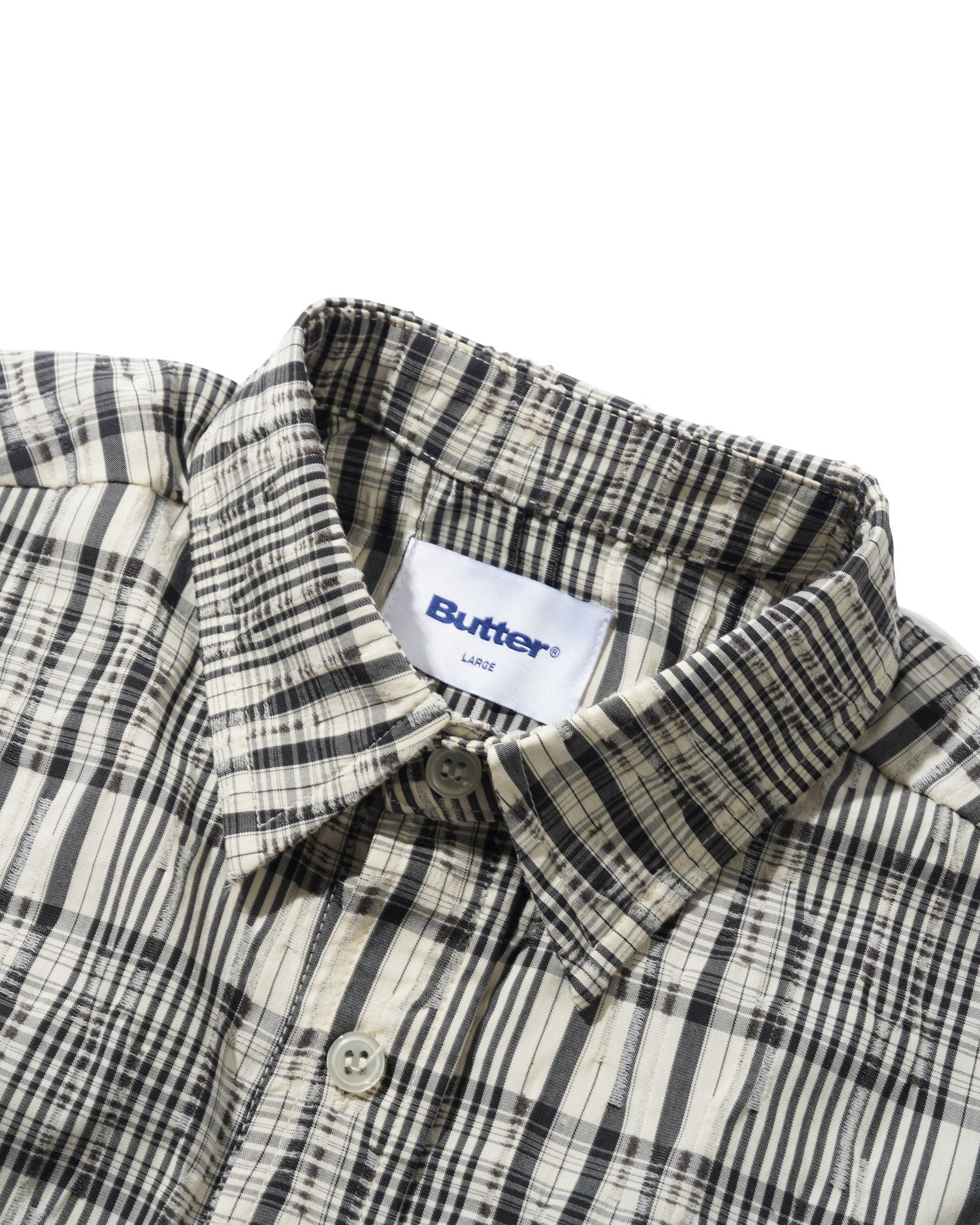 Spring S/S Shirt, Black / Cream