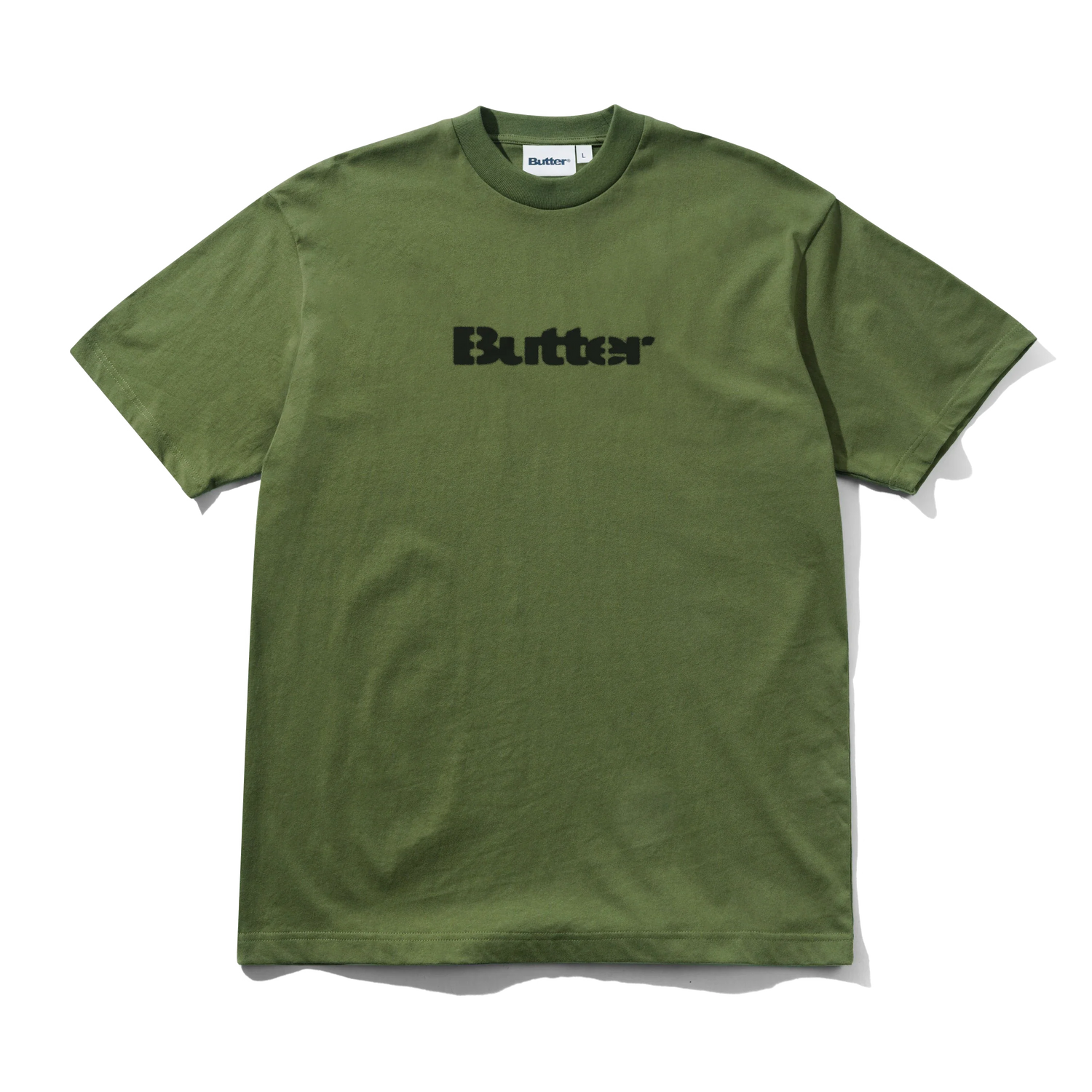Stencil Logo Tee, Army