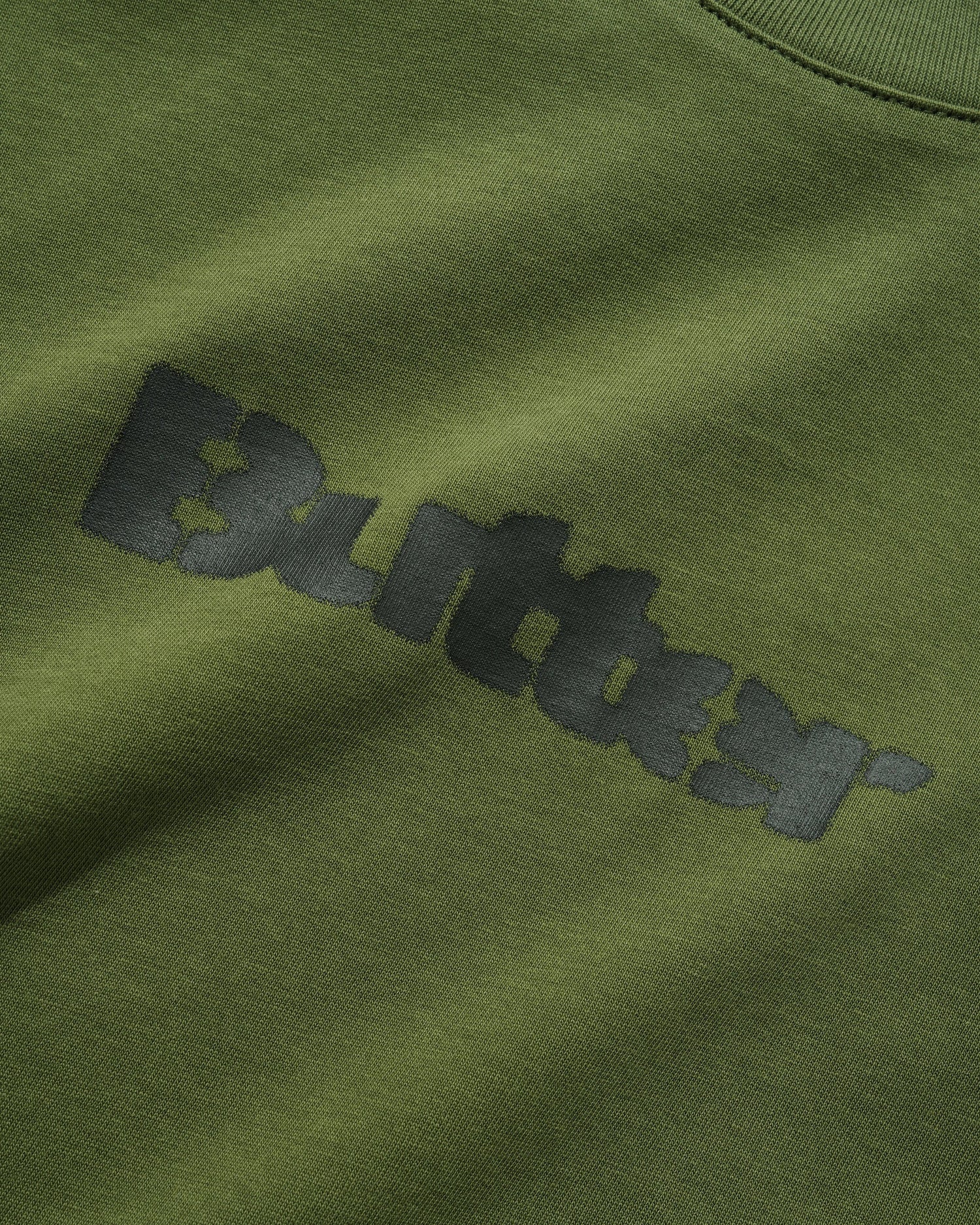 Stencil Logo Tee, Army