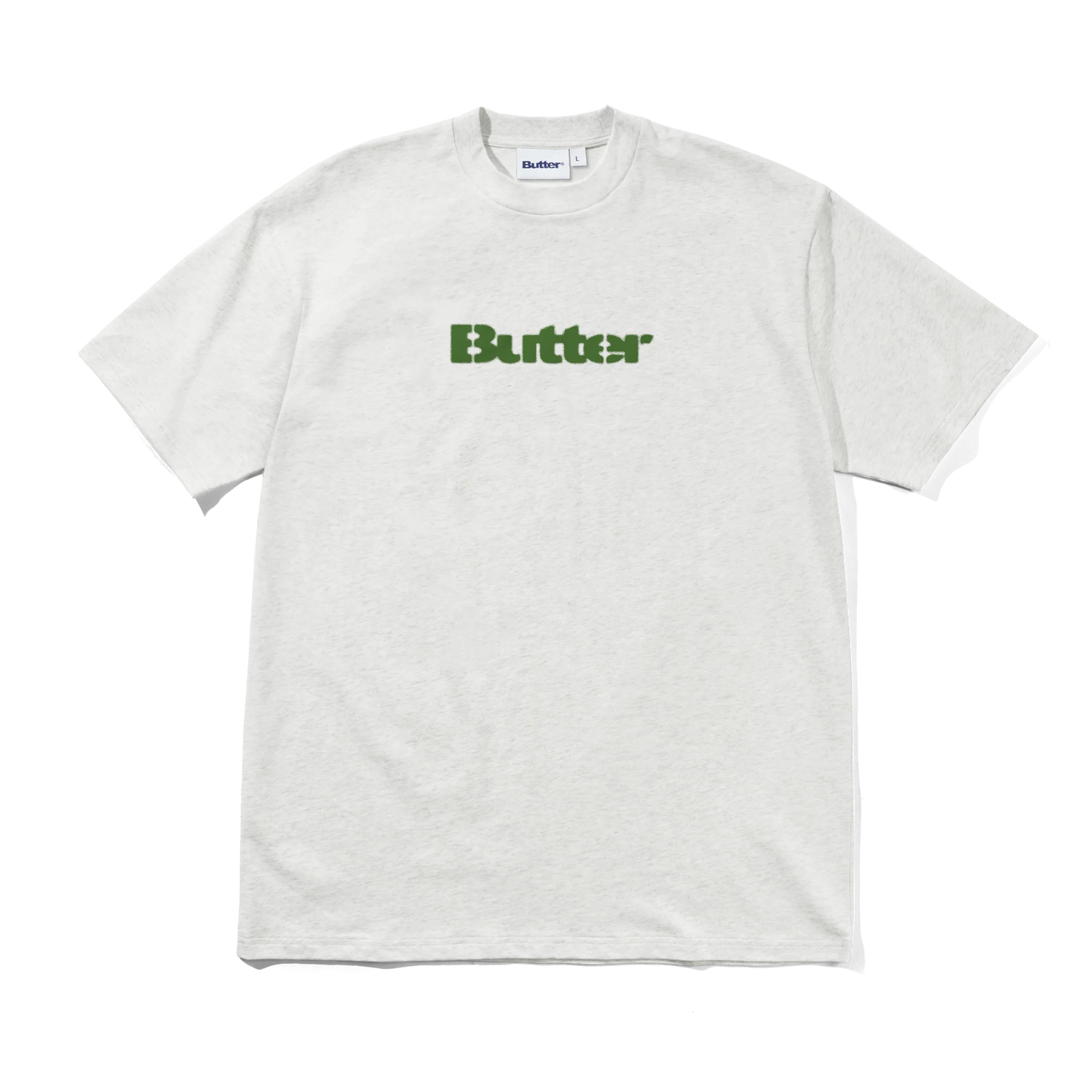 Stencil Logo Tee, Ash