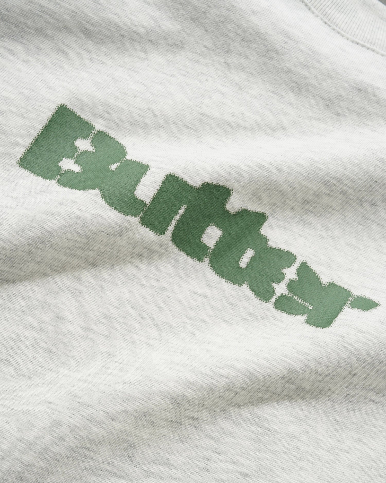 Stencil Logo Tee, Ash