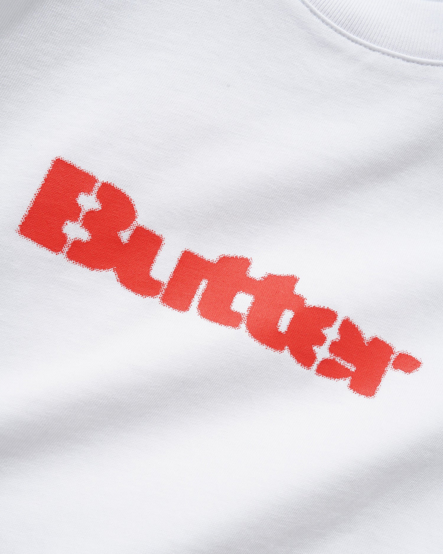 Stencil Logo Tee, White