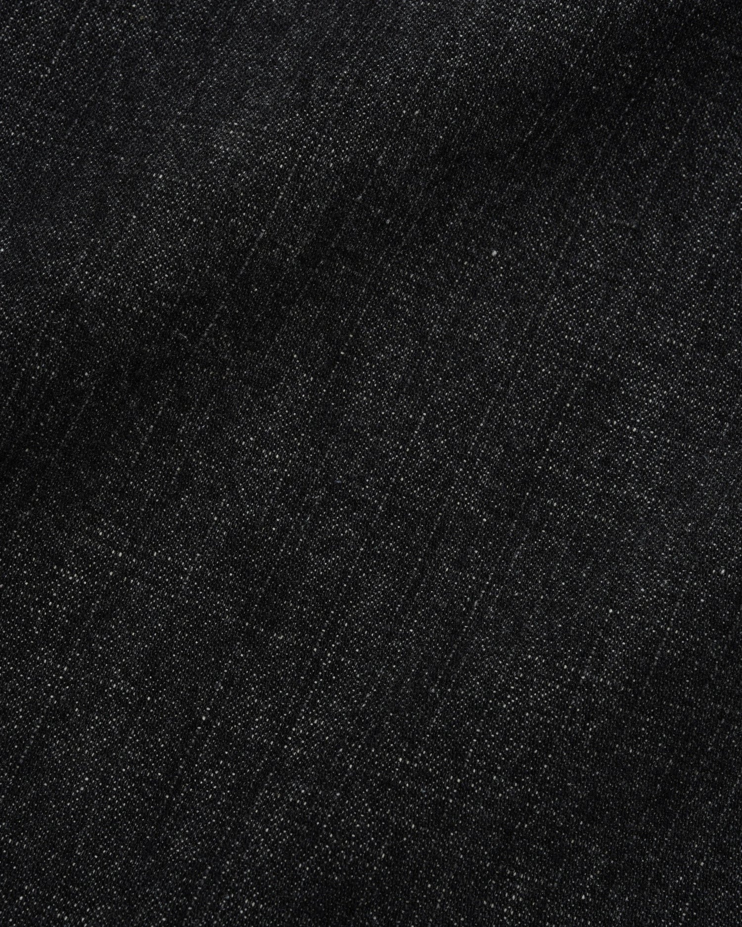Straight Leg Denim Jeans, Streaky Faded Black