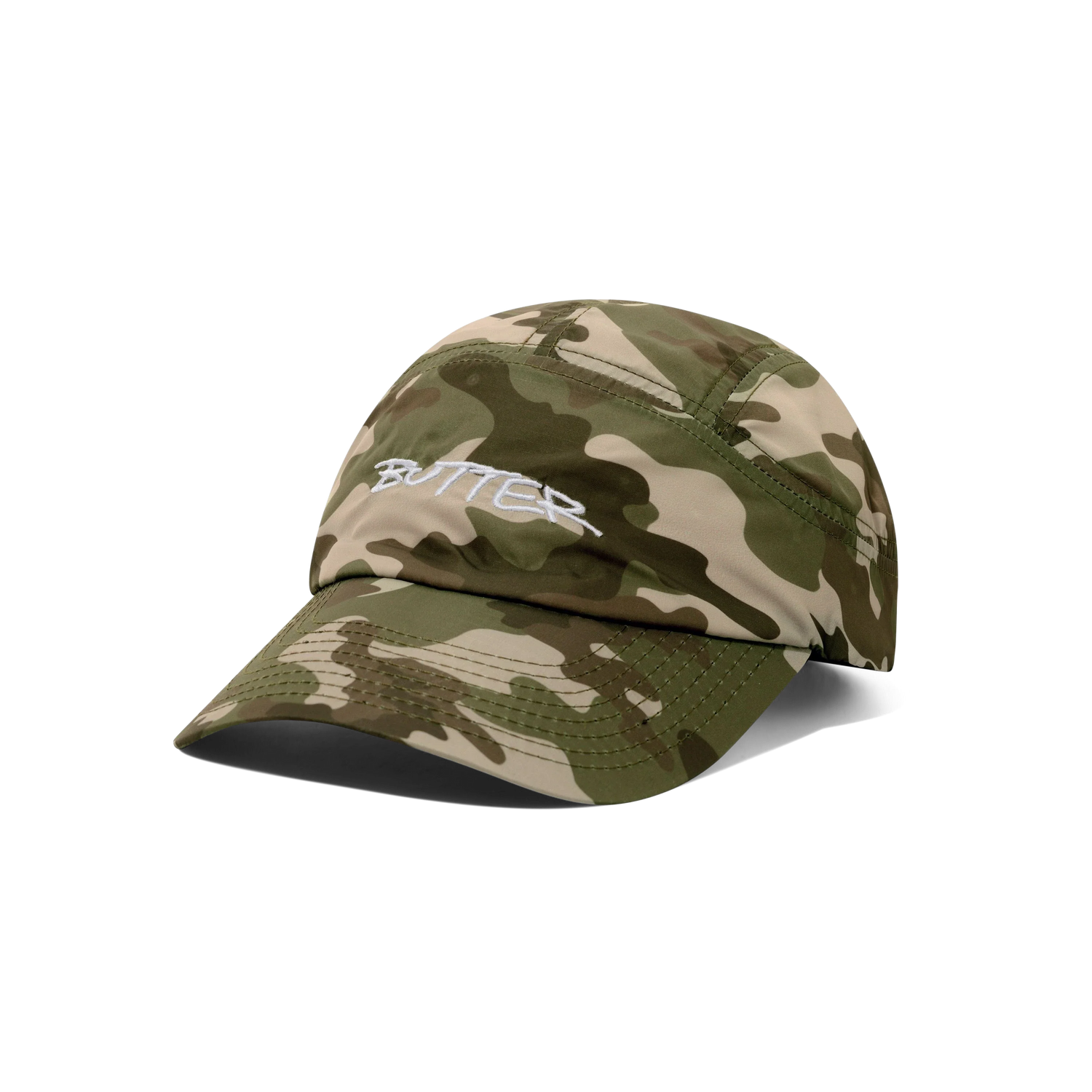 Stride Running Cap, Woodland Camo