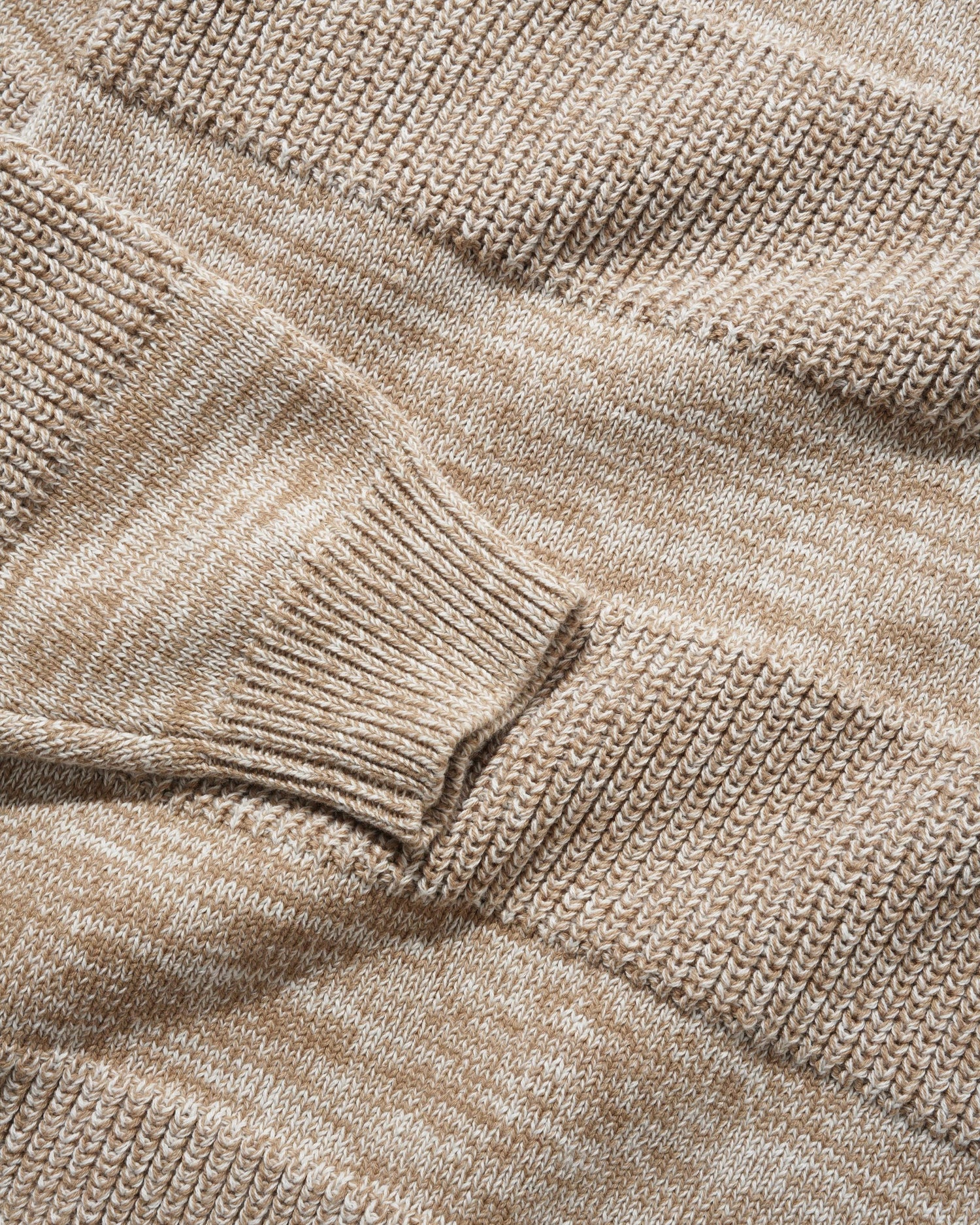 Stripe Knit Sweater, Oat Marle