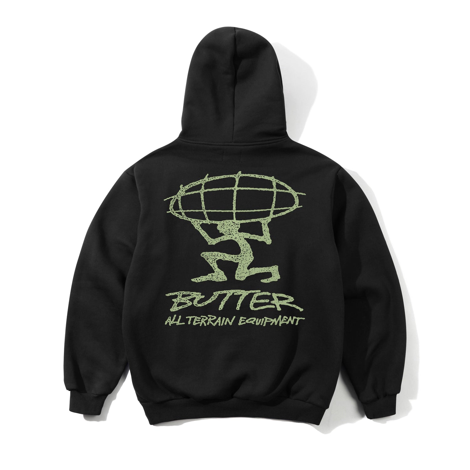 Terrain Pullover Hood, Black