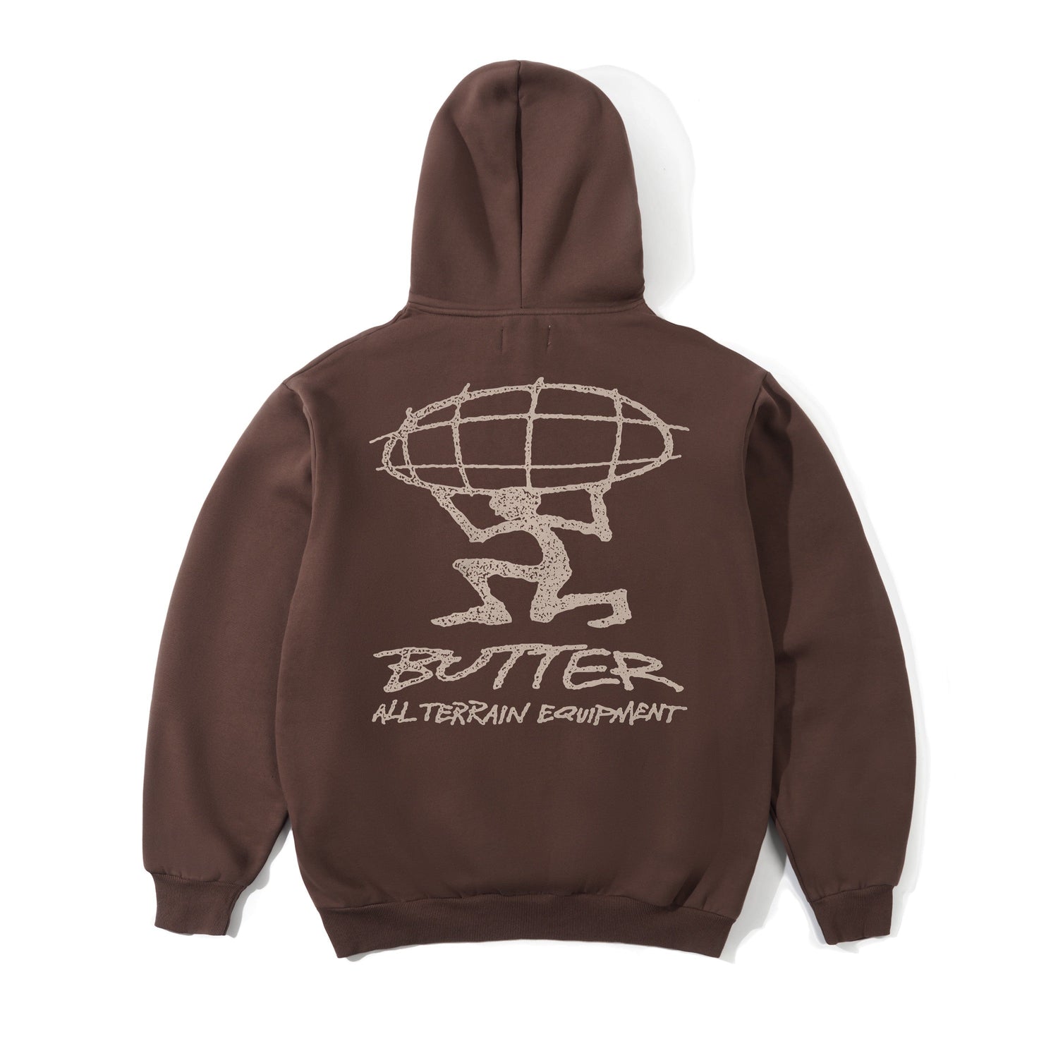 Terrain Pullover Hood, Brown