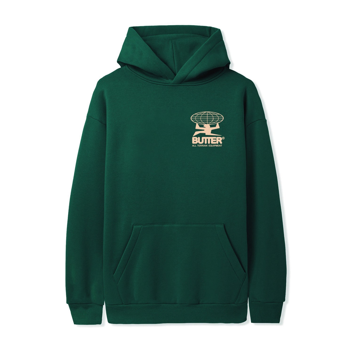 All Terrain Pullover Hood, Forest Green