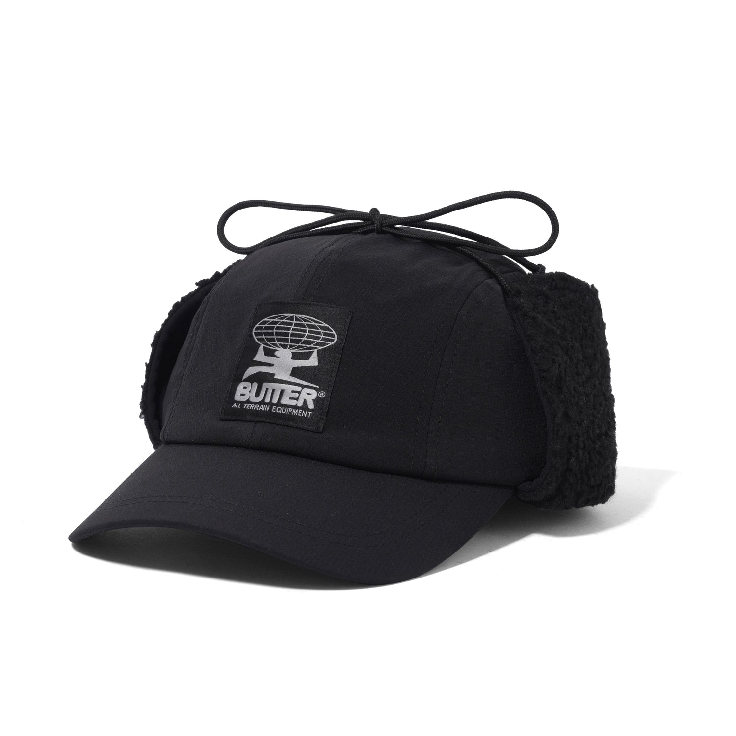 Terrain Ski 4 Panel Cap, Black