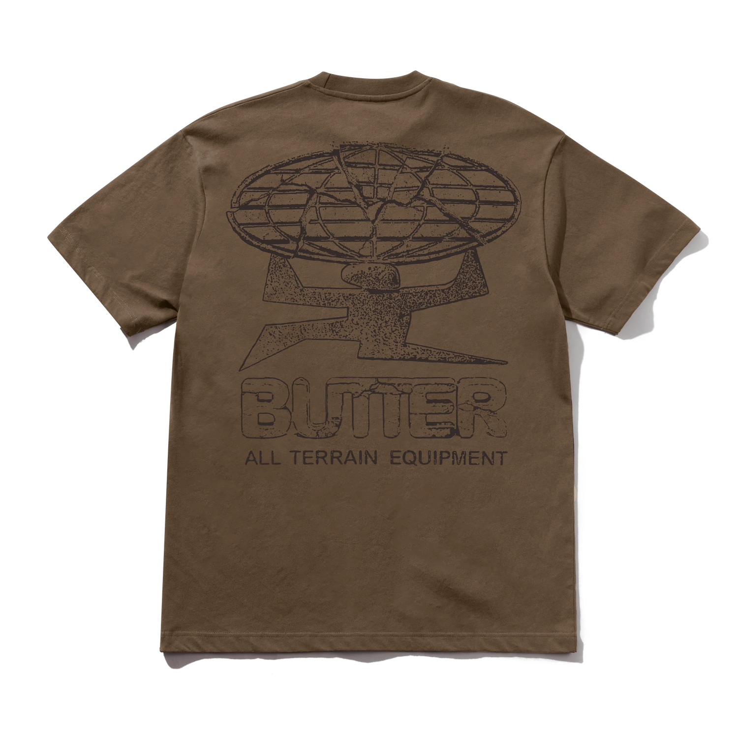 Terrain Tee, Dark Taupe