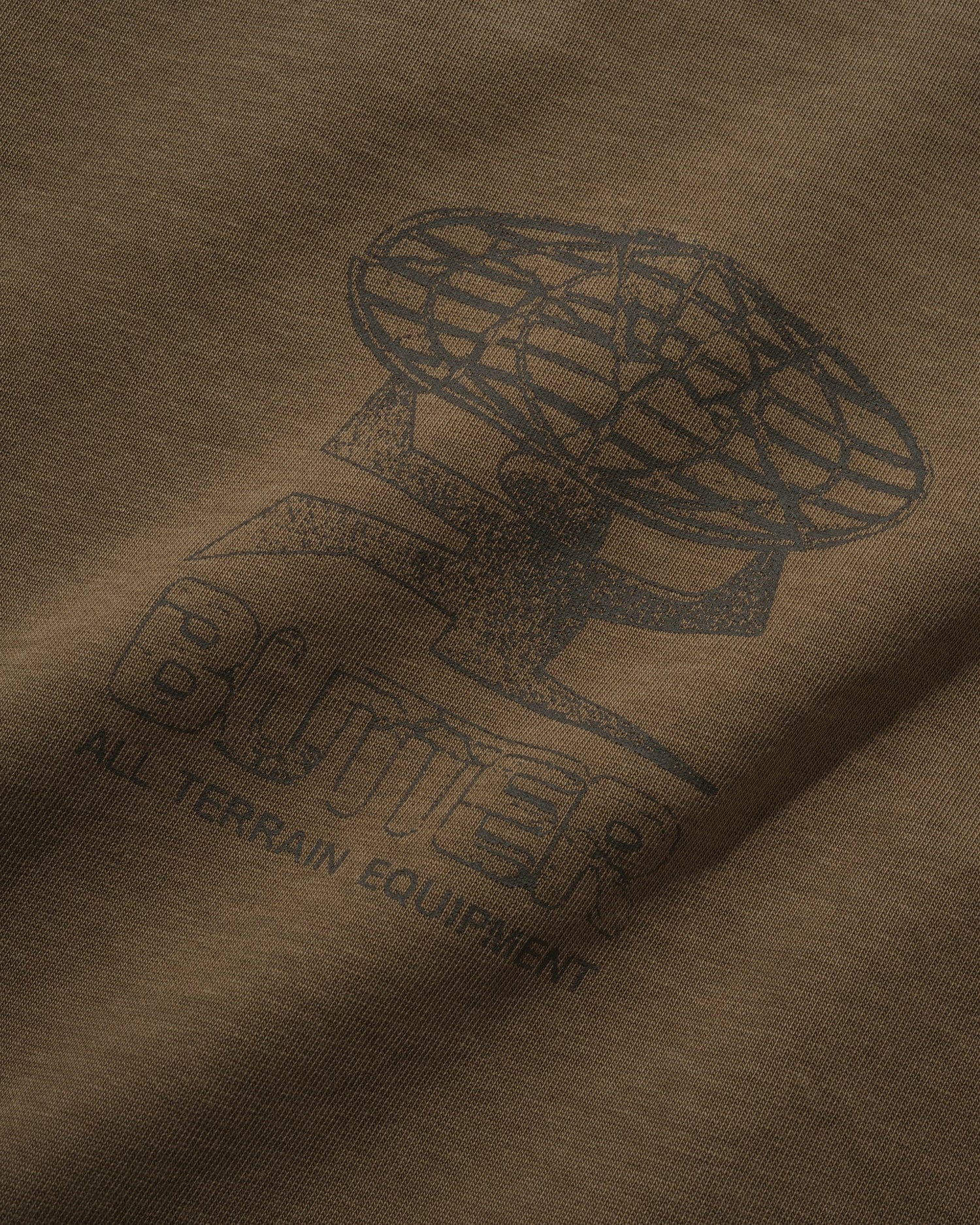 Terrain Tee, Dark Taupe