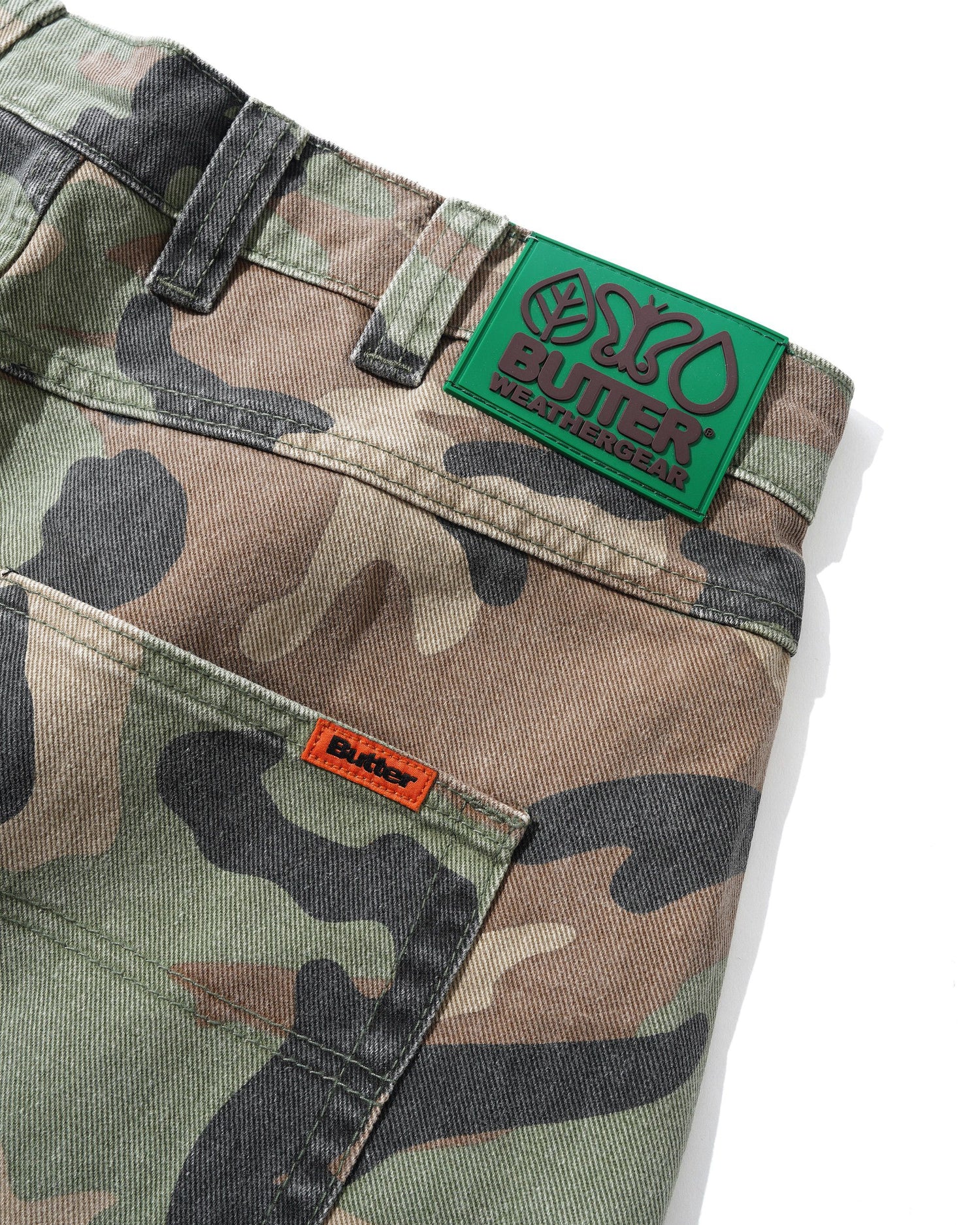 Weathergear Denim Jeans, Woodland Camo