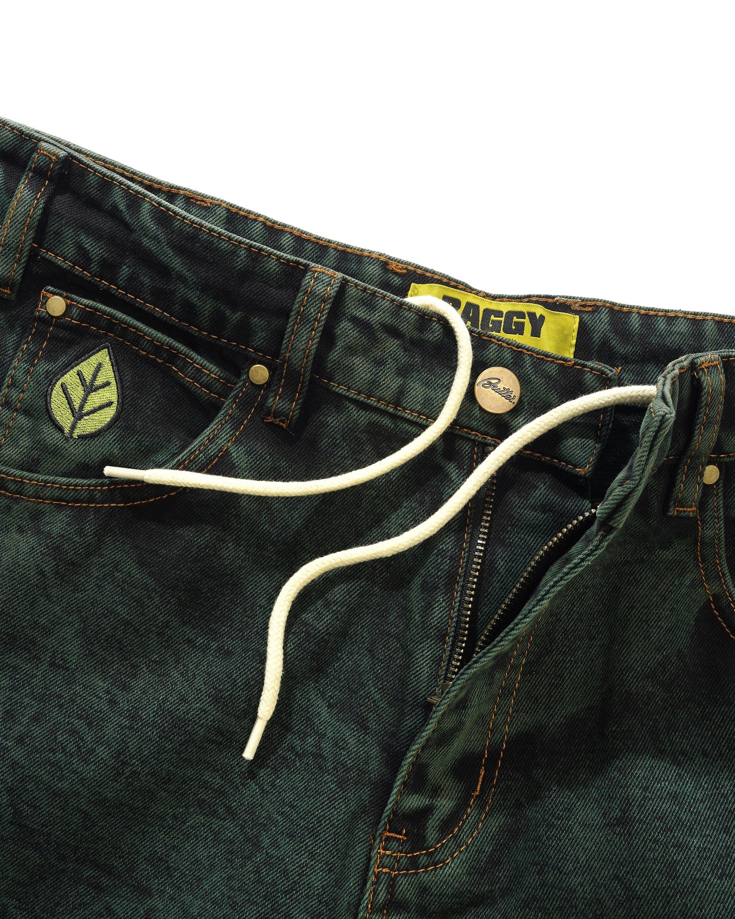Weathergear Heavyweight Denim Jeans, Deep Forest Wash