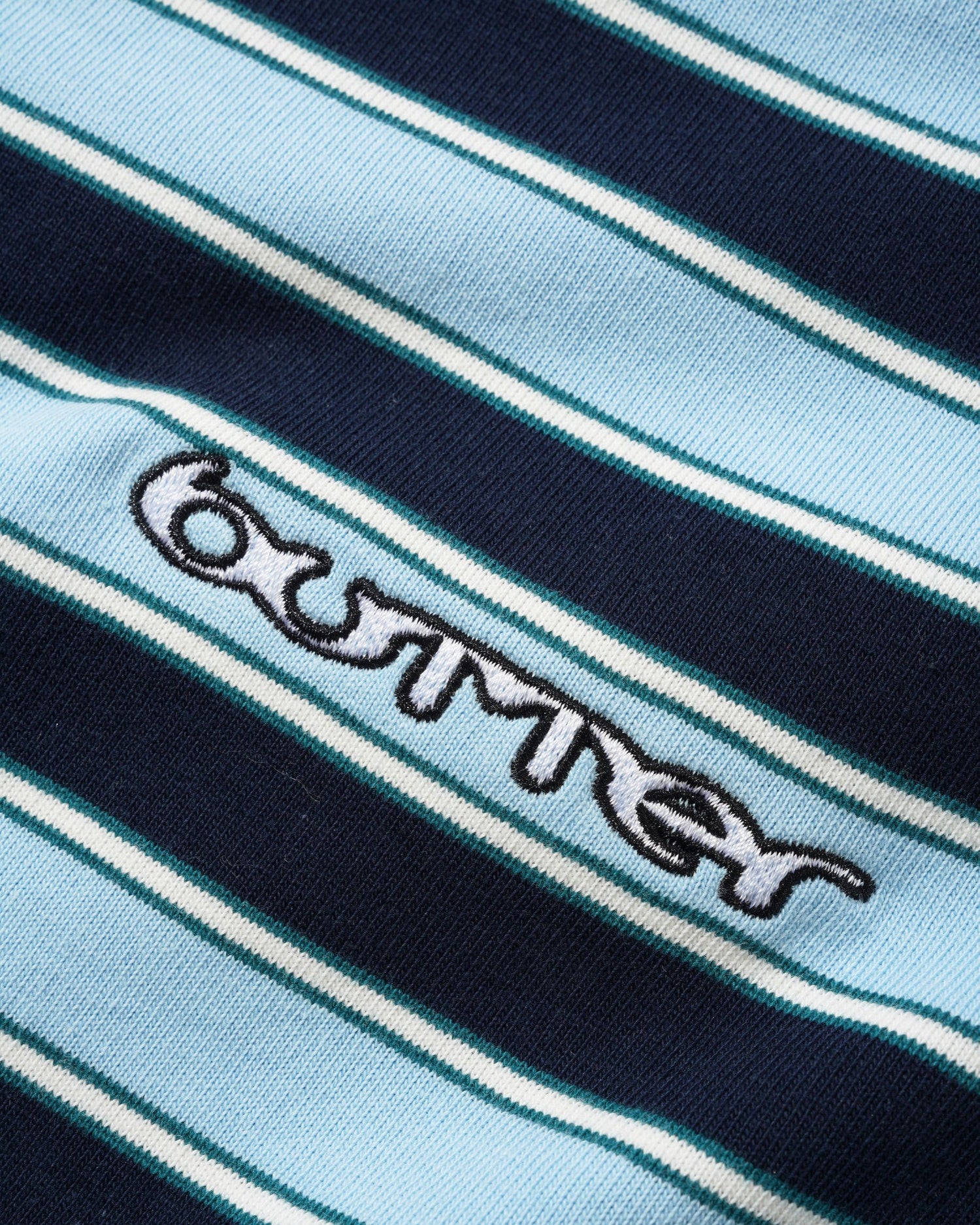 Witness Stripe Polo, Navy / Blue
