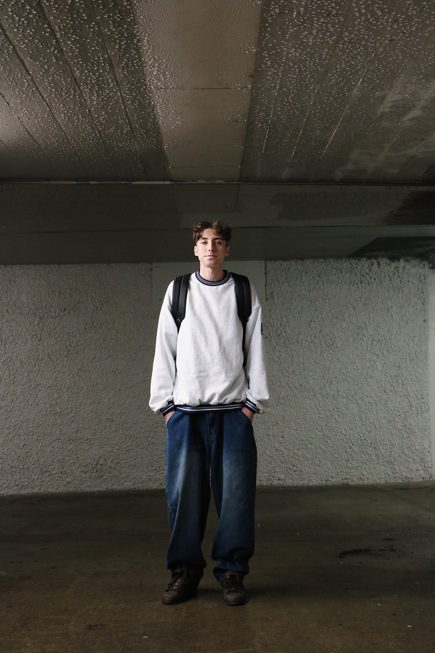 Aleka Crewneck, Ash