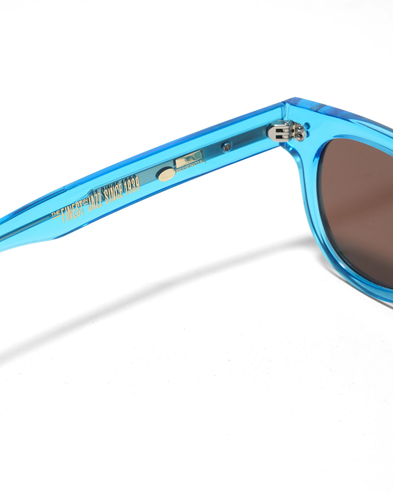 Conquistador Sunglasses, Translucent Blue