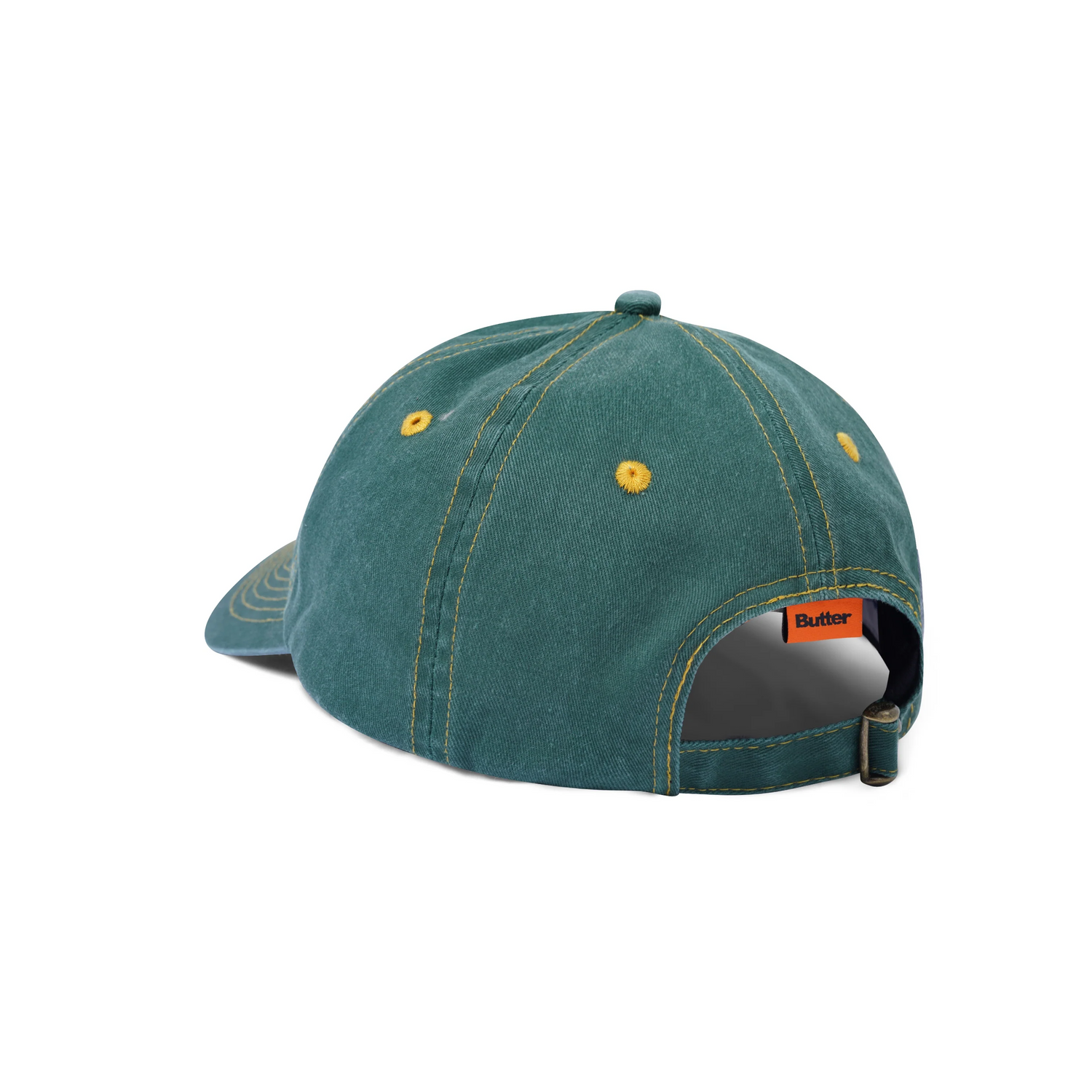 Rounded Logo 6 Panel Cap, Ivy