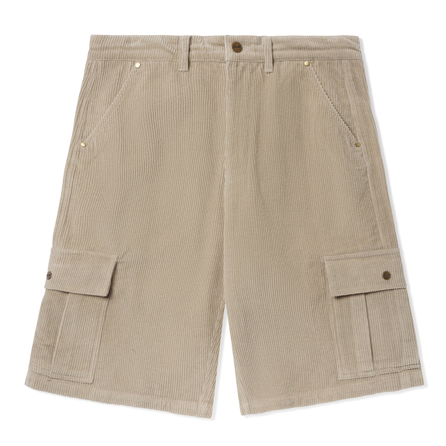 Corduroy Cargo Shorts, Khaki