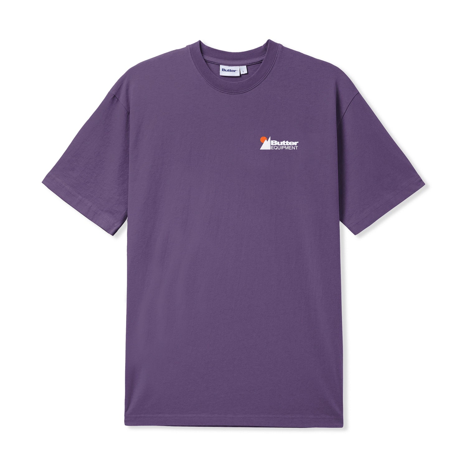 Equipment Pigment Dye Tee, Washed Mulberry