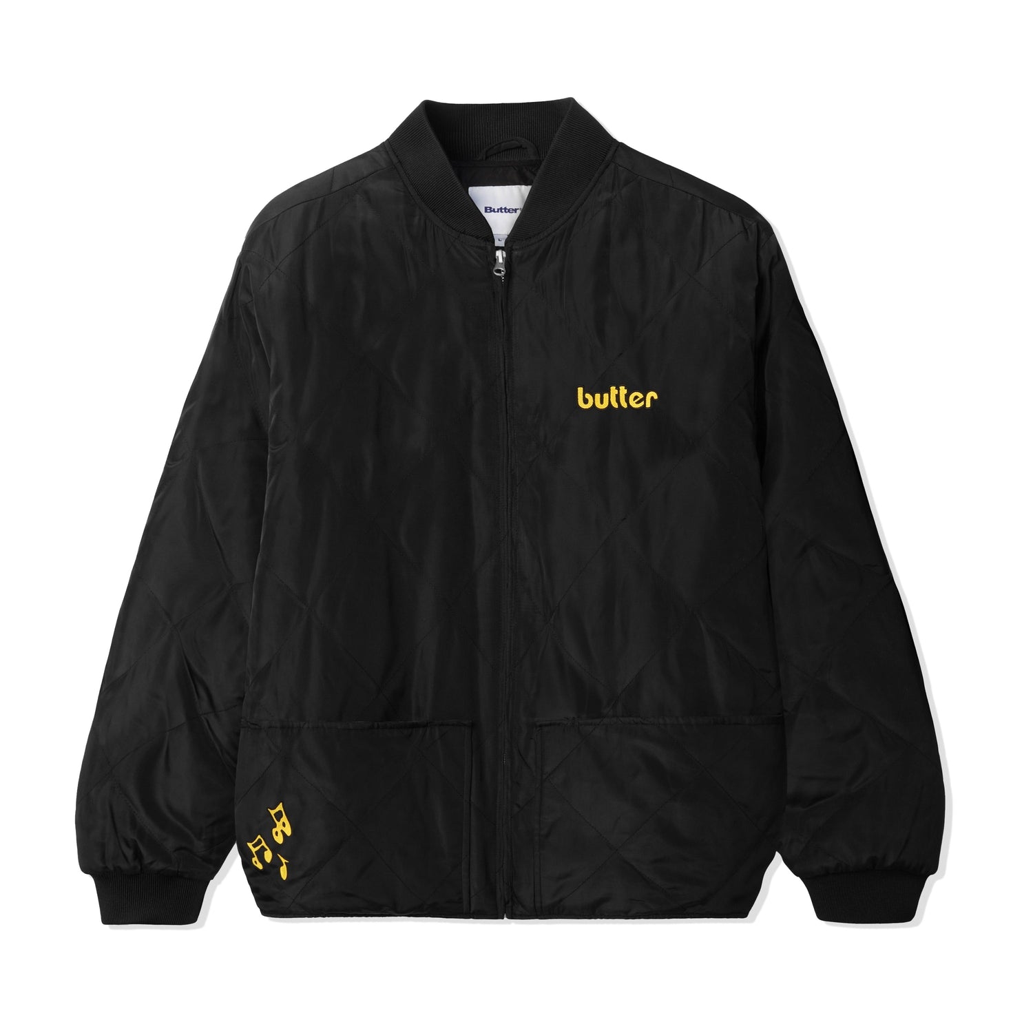 Noise Pollution Quilted Work Jacket, Black