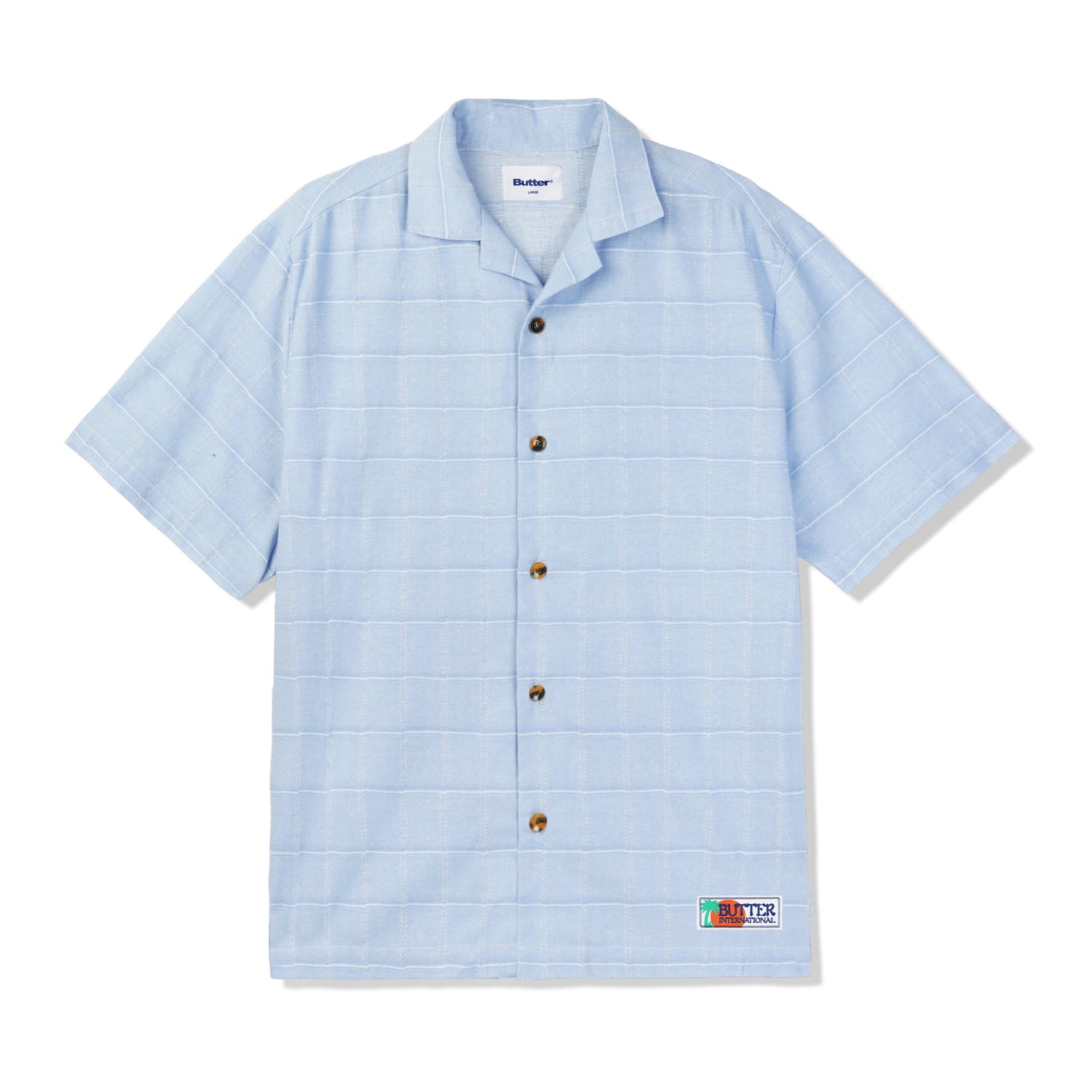 Pacific S/S Shirt, Sky Blue