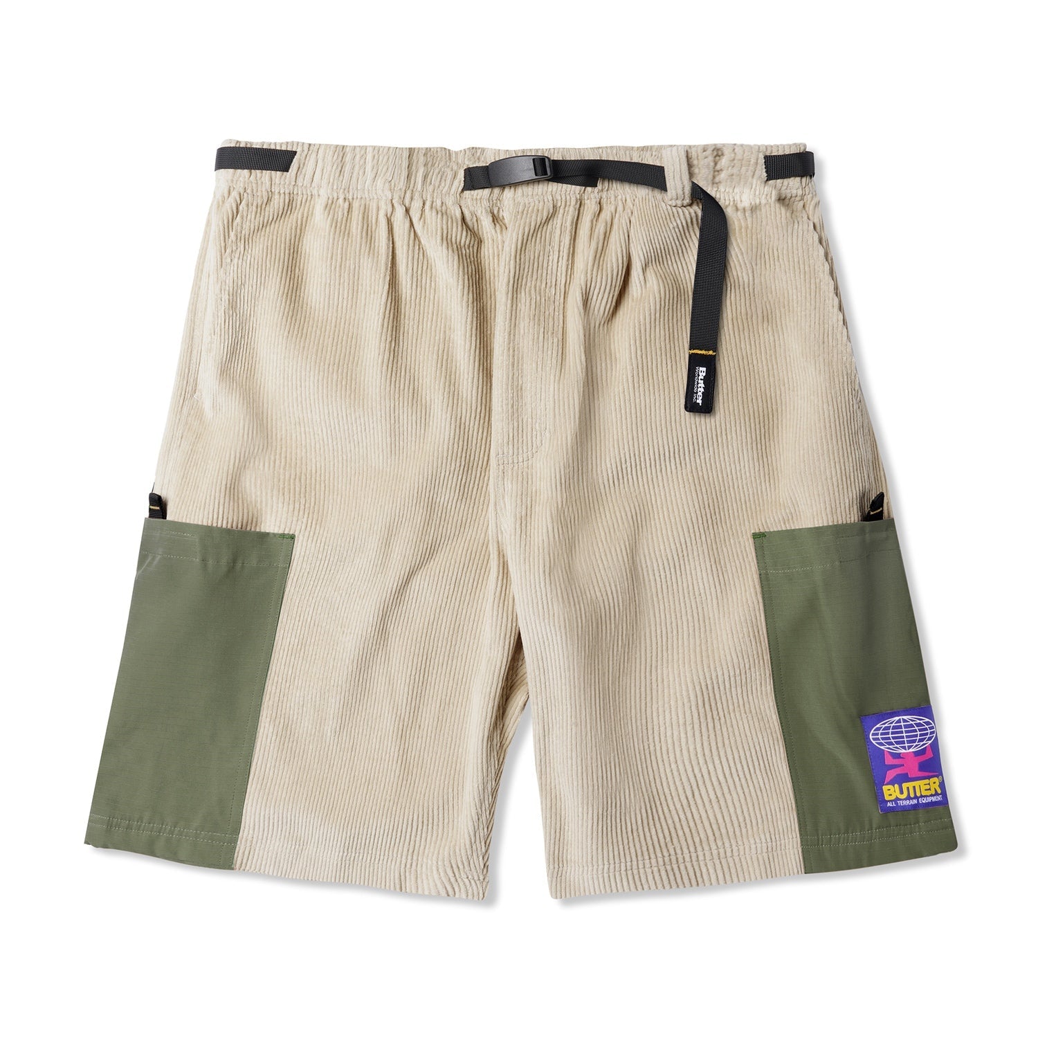 Terrain Corduroy Shorts, Khaki / Sage